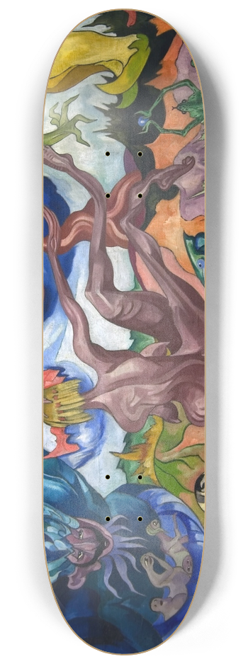 Stanisaw Ignacy Witkiewicz - Tworzenie wiata 8.25 inch art skate deck