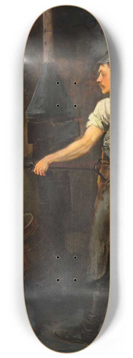 Stanisaw Lentz - In the smithy 8.25 inch art skate deck