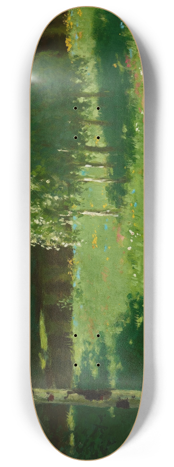 Stanisaw Witkiewicz - Young Birches 8.25 inch art skate deck