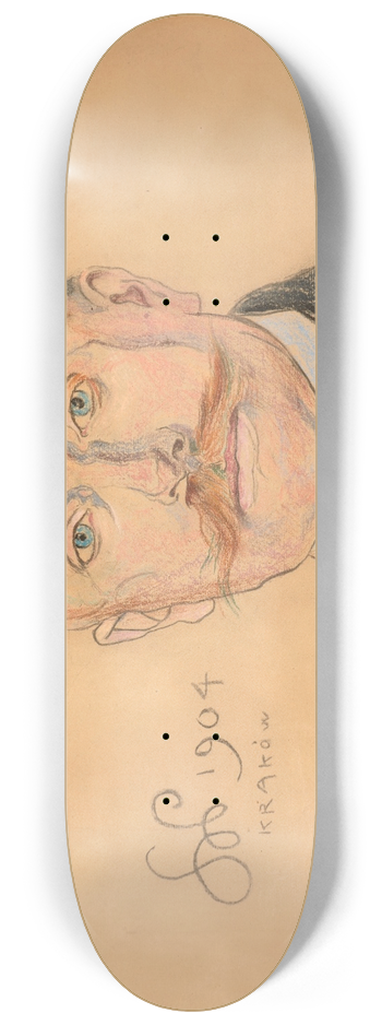 Stanisaw Wyspiaski - Portret doktora Jana Raczyskiego 8.25 inch art skate deck