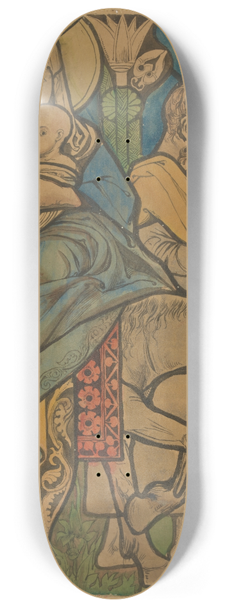 Stanisaw Wyspiaski - Ucieczka do Egiptu 8.25 inch art skate deck
