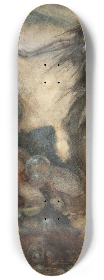 Arthur Rackham - The Witchs Pool 8.25 inch art skate deck