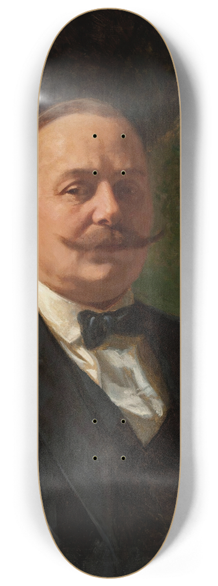 Stefan Bakaowicz - Portrait of Albrecht Radziwi (18851935) 8.25 inch art skate deck