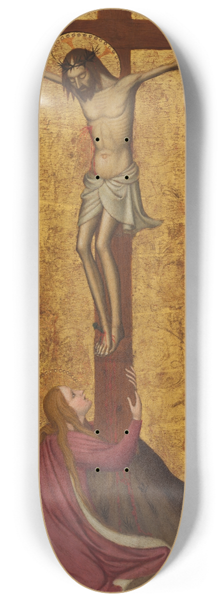 Stefano da Verona - The Crucifixion 8.25 inch art skate deck