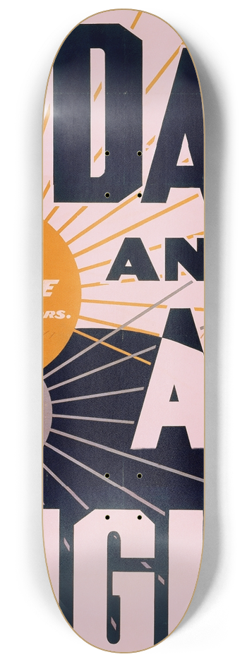 Strobridge and Co - Hoyts A day and a night in New York 8.25 inch art skate deck