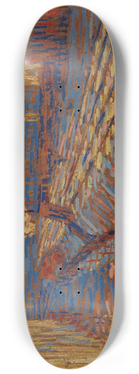 Arthur Segal - Bahndamm im Schnee 8.25 inch art skate deck