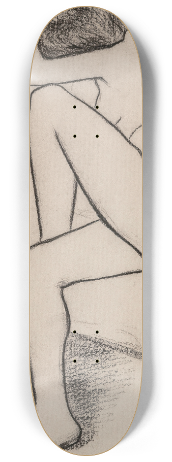 Suzanne Valadon - Femme nue, assise 8.25 inch art skate deck