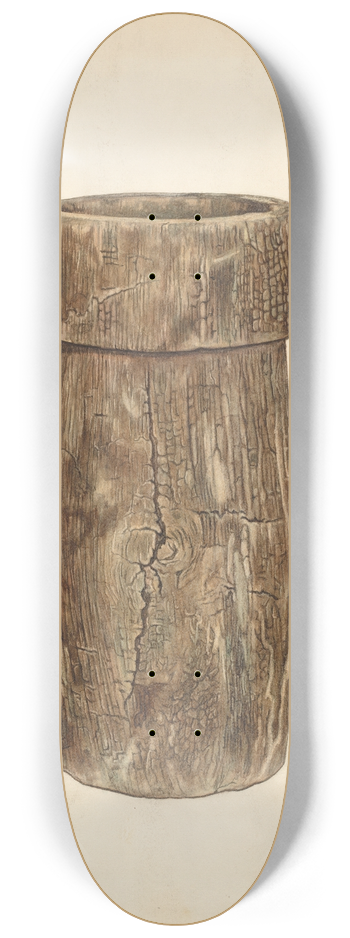 Arthur Stewart - Lead Miners Wooden Bucket 8.25 inch art skate deck