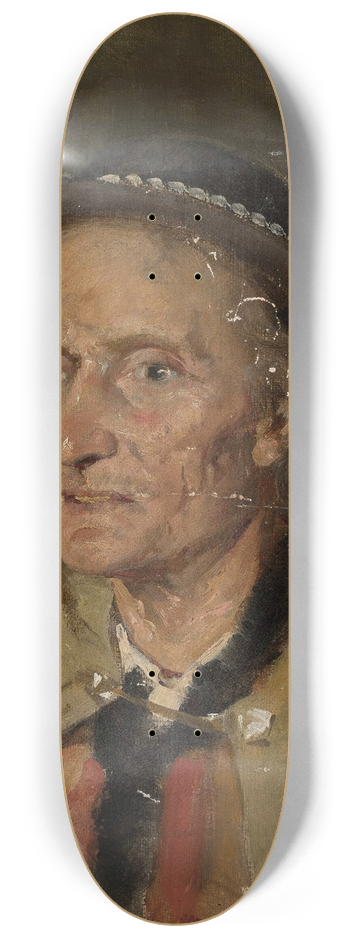 Tadeusz Ajdukiewicz - Portrait of a Highlander 8.25 inch art skate deck