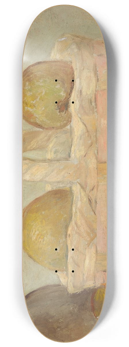 Tadeusz Makowski - Apples in a basket 8.25 inch art skate deck