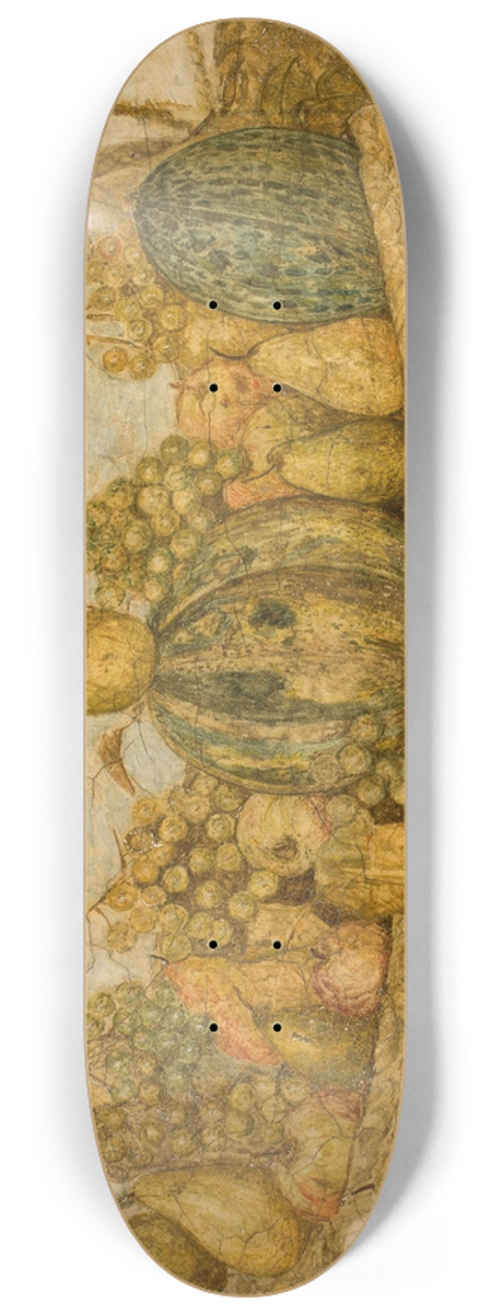 Tadeusz Makowski - Basket with fruit 8.25 inch art skate deck