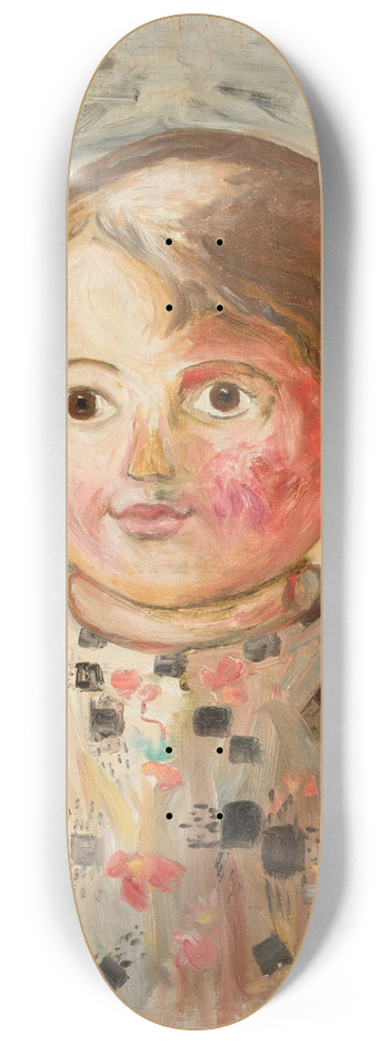 Tadeusz Makowski - Dziewczynka z rumianym policzkiem 8.25 inch art skate deck