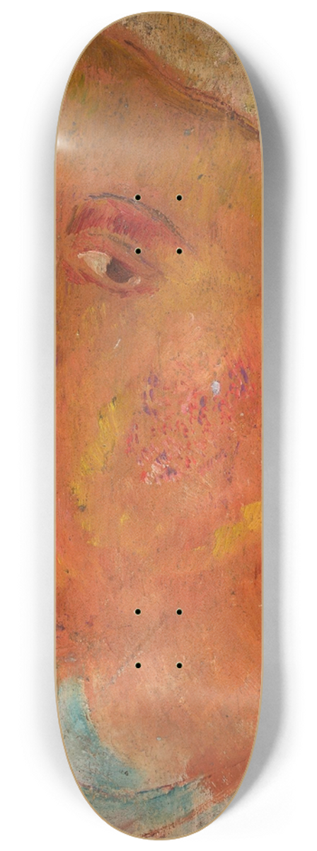 Tadeusz Makowski - Head of a girl in a hat 8.25 inch art skate deck
