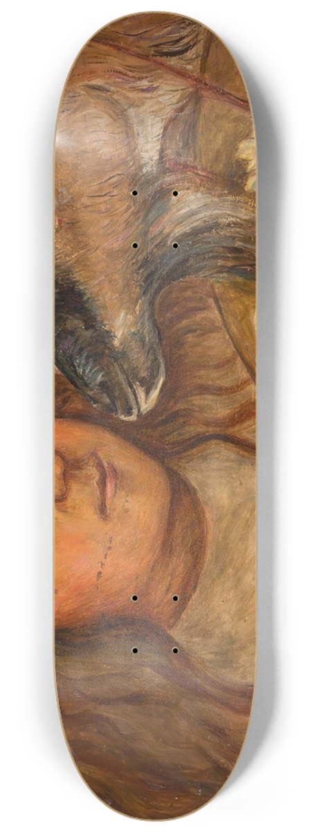 Tadeusz Makowski - Little girl with a goat 8.25 inch art skate deck