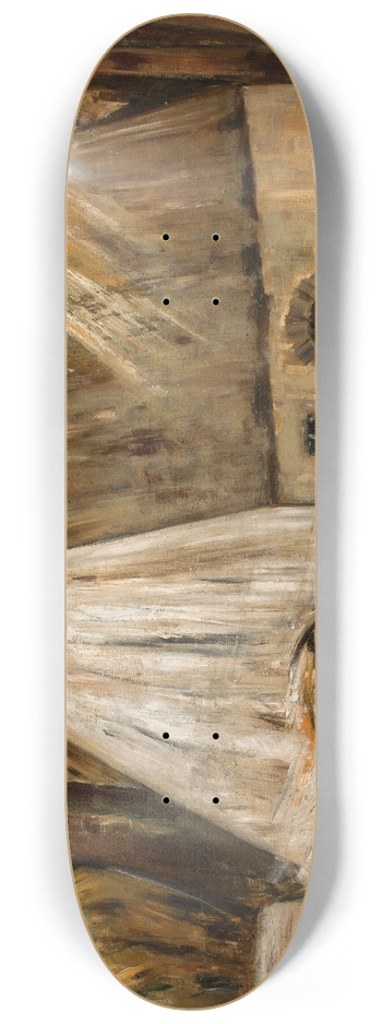 Tadeusz Makowski - Mill (in Banay) 8.25 inch art skate deck