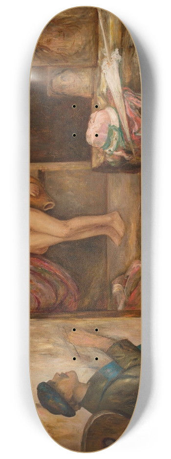 Tadeusz Makowski - Painter and a model 8.25 inch art skate deck