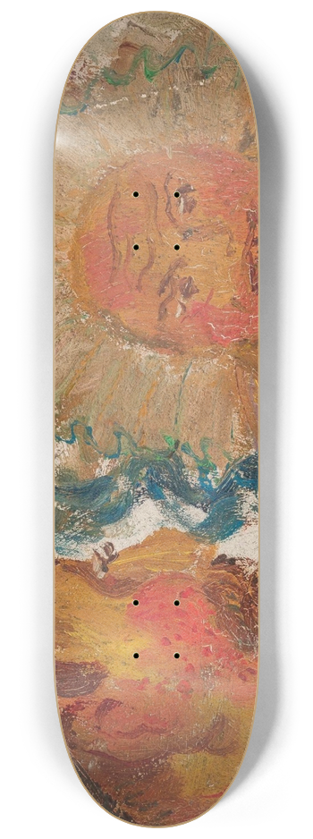 Tadeusz Makowski - Two heads 8.25 inch art skate deck