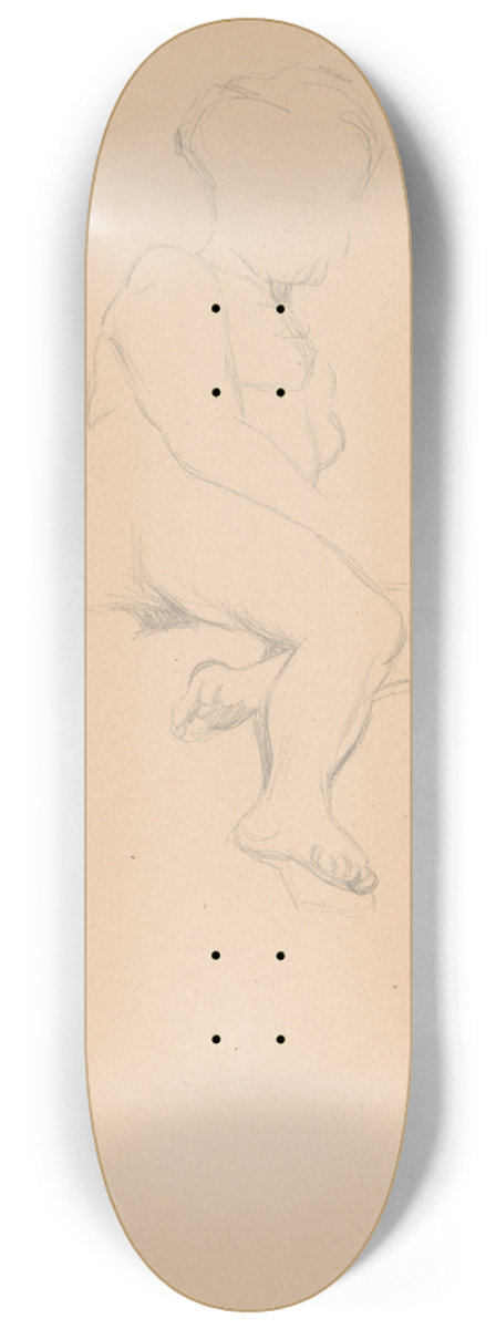 tefan Polkorb - Sketchbook with nudes 8.25 inch art skate deck