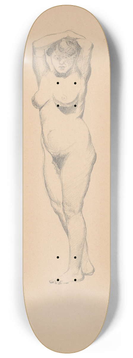 tefan Polkorb - Sketchbook with nudes 8.25 inch art skate deck