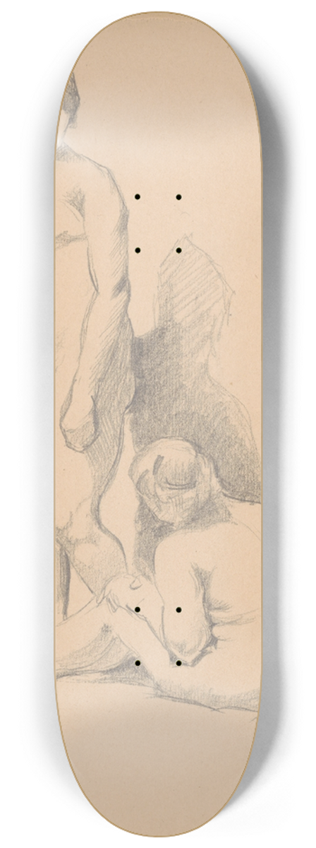 tefan Polkorb - Sketchbook with nudes 8.25 inch art skate deck