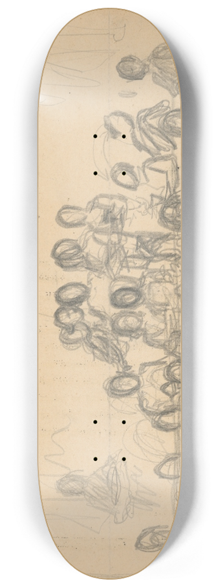 tefan Polkorb - Wedding Feast 8.25 inch art skate deck