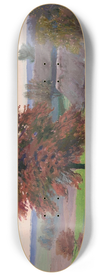 Teodor Ziomek - Wild pear tree 8.25 inch art skate deck