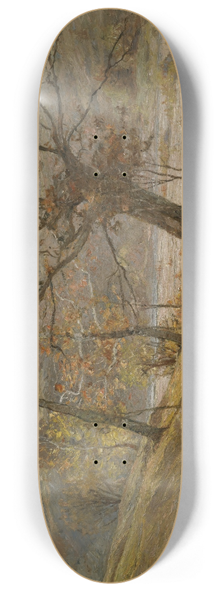 Theodore Clement Steele - The Bloom of the Grape 8.25 inch art skate deck