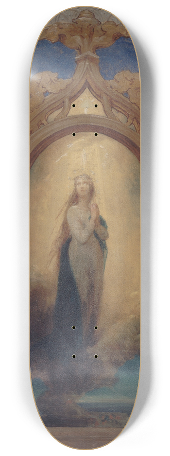 Ary Scheffer - Projet pour un triptyque 8.25 inch art skate deck