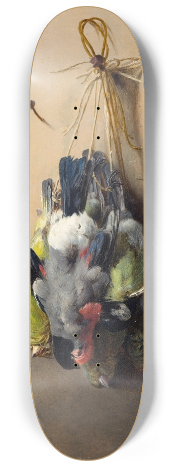 Theodor Lundh - Small for the Table Birds 8.25 inch art skate deck