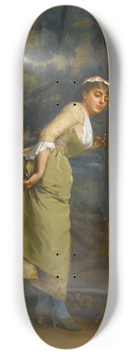 Theodoros Ralli - Eavesdropping 8.25 inch art skate deck