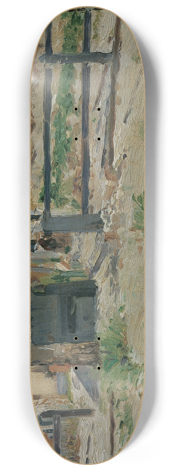 Theodor Von Hrmann - Einzelstehende Huser Auf Jersey 8.25 inch art skate deck