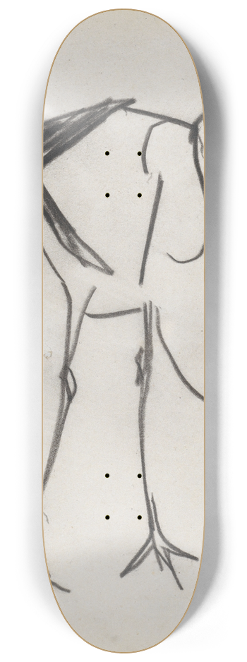 Theo Nieuwenhuis - Hollandse ooievaar 8.25 inch art skate deck