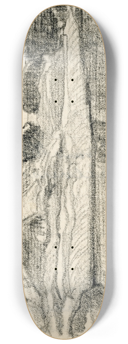 Theo van Hoytema - Gezicht op een stad in de Maasvallei 8.25 inch art skate deck