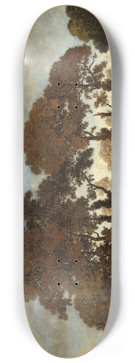 Thodore Rousseau - After the Rain 8.25 inch art skate deck