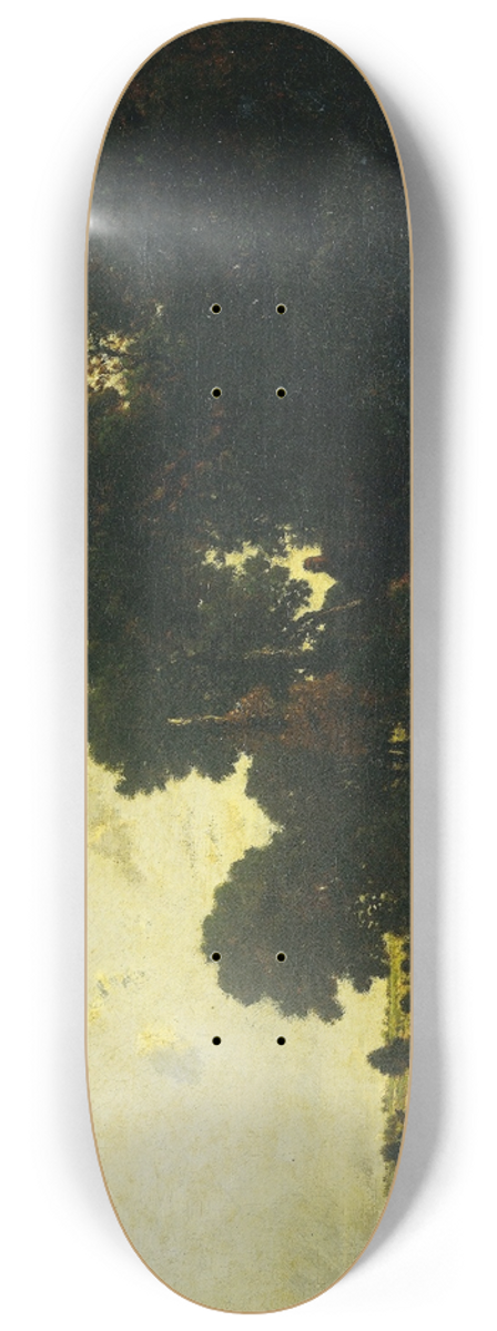 Thodore Rousseau - Avondschemering 8.25 inch art skate deck