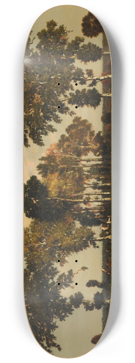 Thodore Rousseau - La Mare 8.25 inch art skate deck