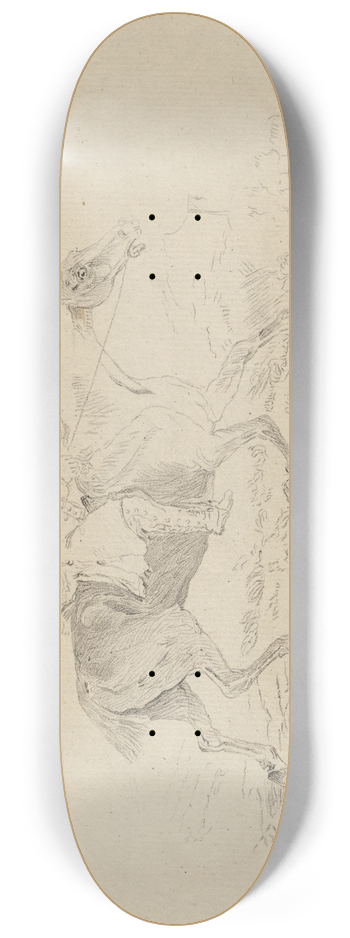 Thomas Bewick - The Caders Trot 8.25 inch art skate deck