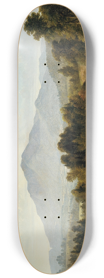 Asher Brown Durand - High Point; Shandaken Mountains 8.25 inch art skate deck