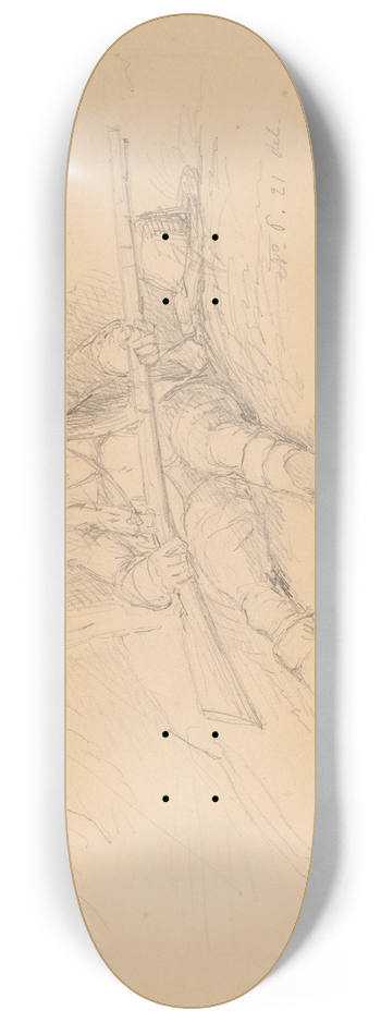 Asher Brown Durand - Rip Van Winkle 8.25 inch art skate deck