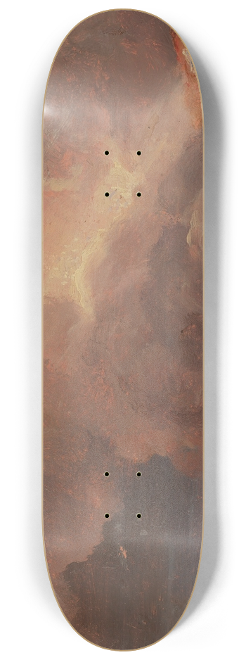 Thomas Cole - Clouds On The Mountaintop 8.25 inch art skate deck