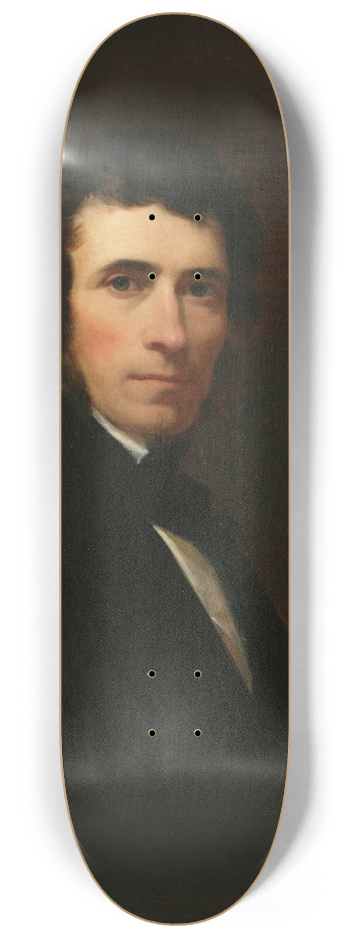 Asher Brown Durand - Self-portrait 8.25 inch art skate deck