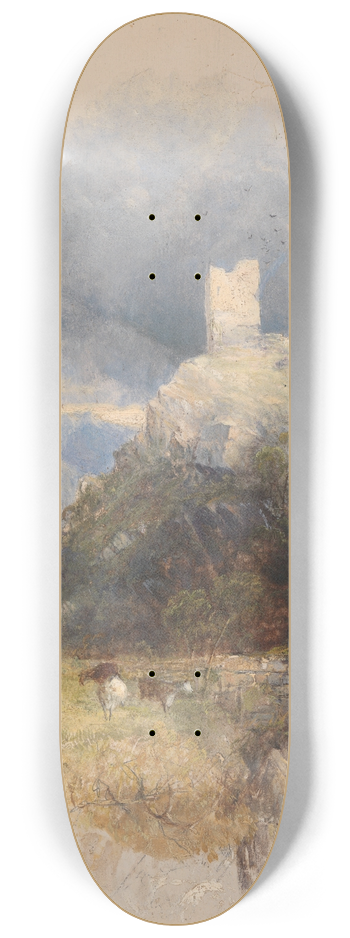 Thomas Creswick - Dolwyddelan 8.25 inch art skate deck