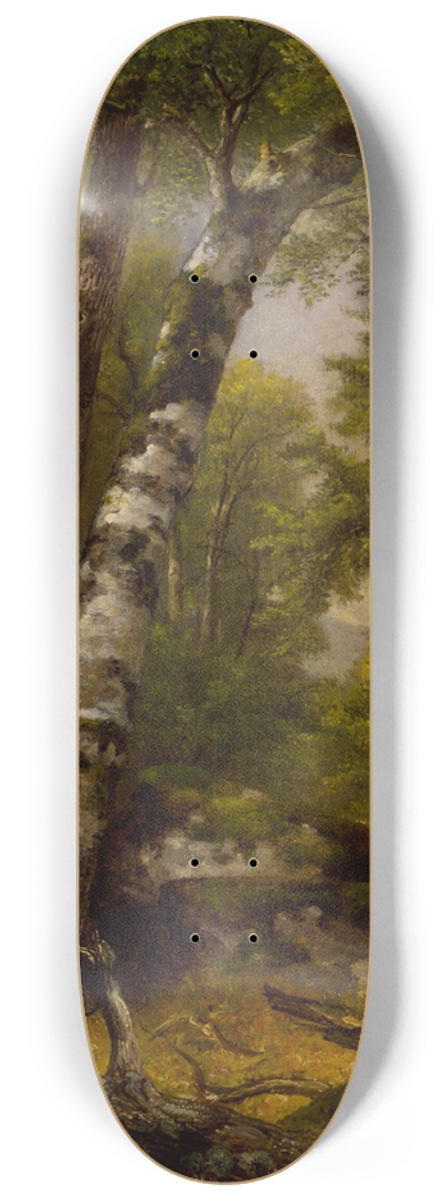 Asher Brown Durand - Woodland Glen 8.25 inch art skate deck