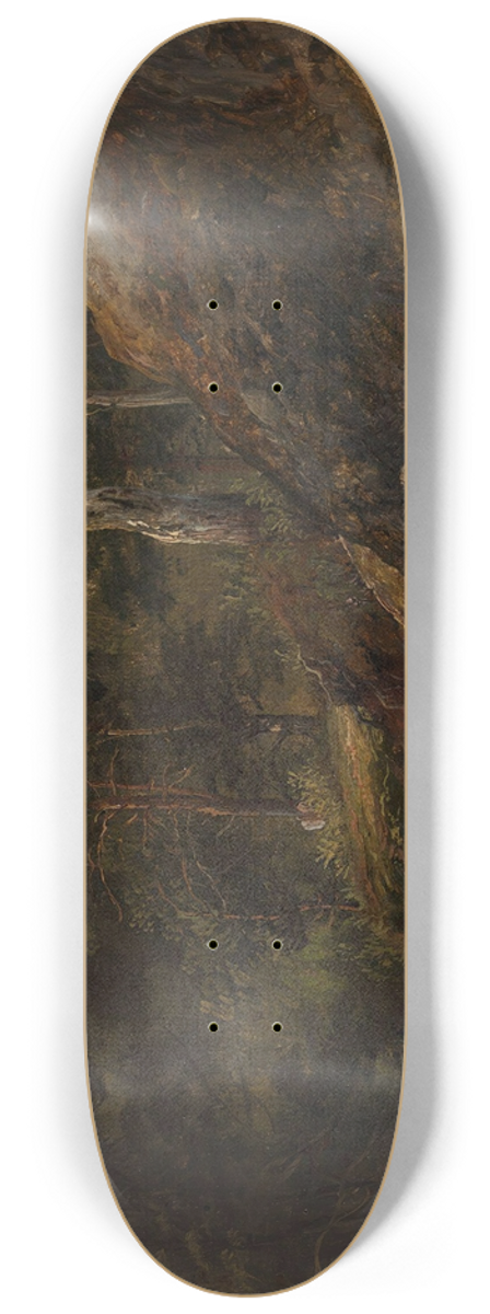 Thomas Fearnley - Forest Study from Romsdal 8.25 inch art skate deck