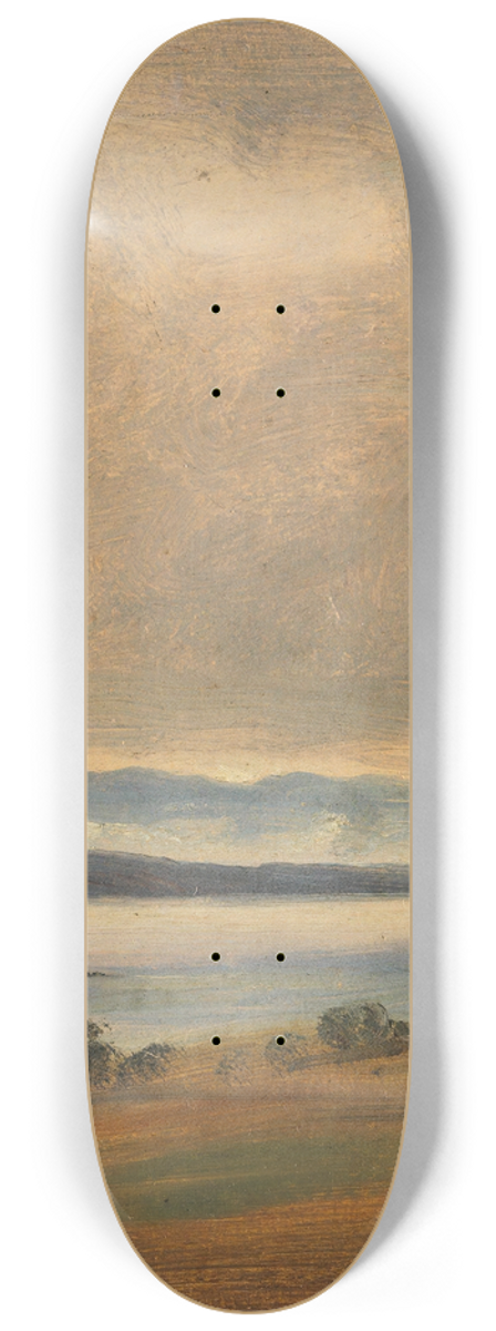 Thomas Fearnley - Landscape study 8.25 inch art skate deck