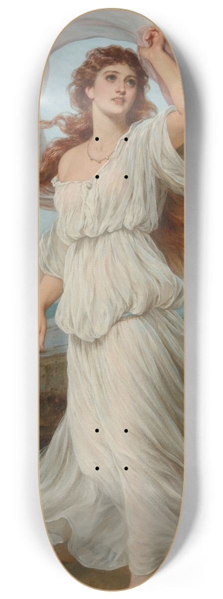 Thomas Francis Dicksee - Miranda 8.25 inch art skate deck