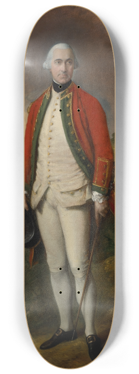 Thomas Gainsborough - Portrait of George Pitt, First Baron Rivers 8.25 inch art skate deck