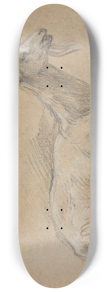 Thomas Gainsborough - Study of a Goat 8.25 inch art skate deck