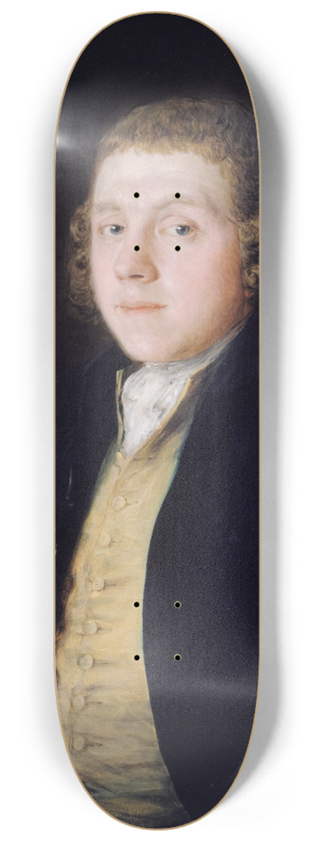 Thomas Gainsborough - The Reverend Samuel Kilderbee 8.25 inch art skate deck