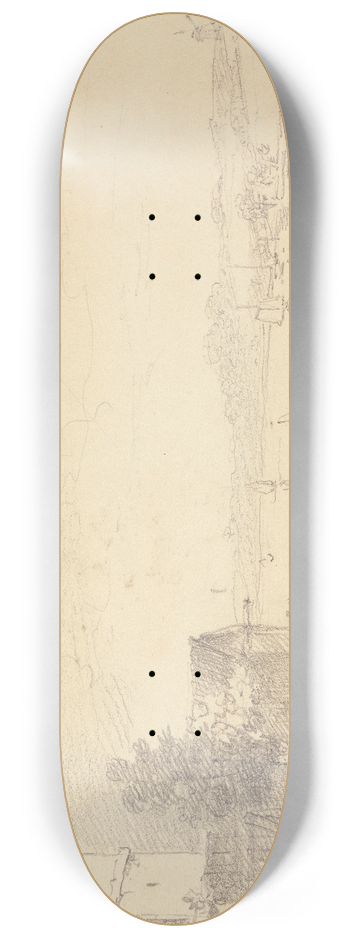 Thomas Hastings - East Cowes, Isle of Wight 8.25 inch art skate deck